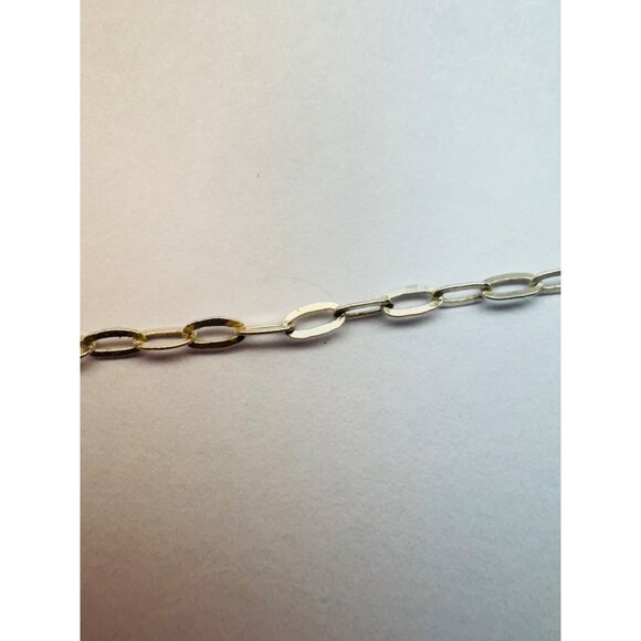 Estate Sterling Silver Filigree Pendant Necklace, 24” Oval Link Chain, Italy, 4. - Picture 12 of 13